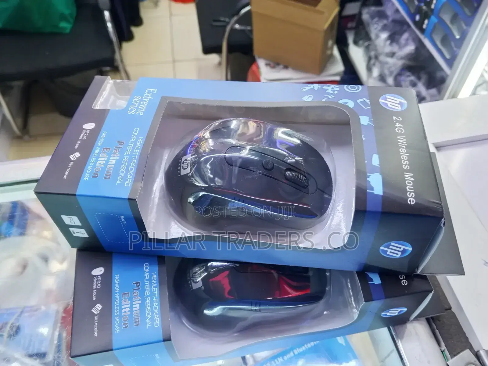 Hp 2.4g Wireless Mouse – Platinum Edition