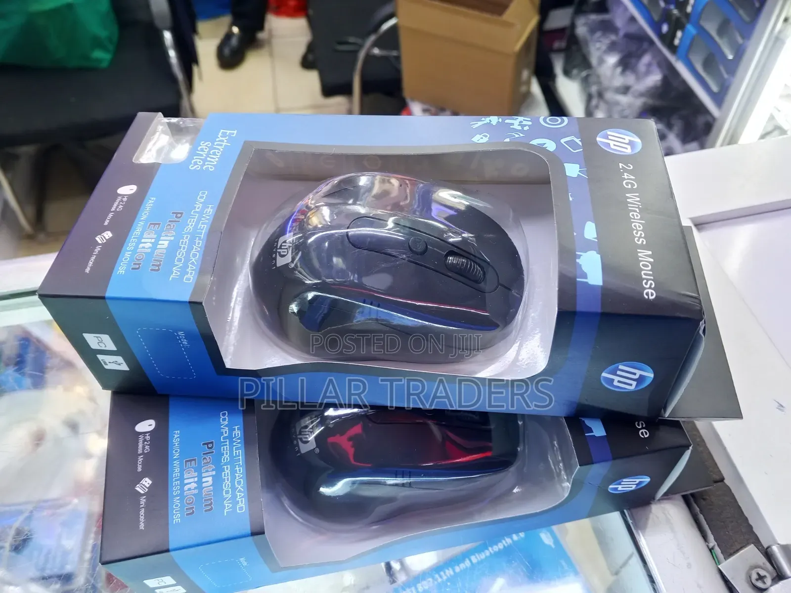 Hp 2.4g Wireless Mouse – Platinum Edition