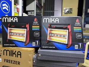 *Mika Mh103 - Quartz Heater, 800-1600w - Red Black