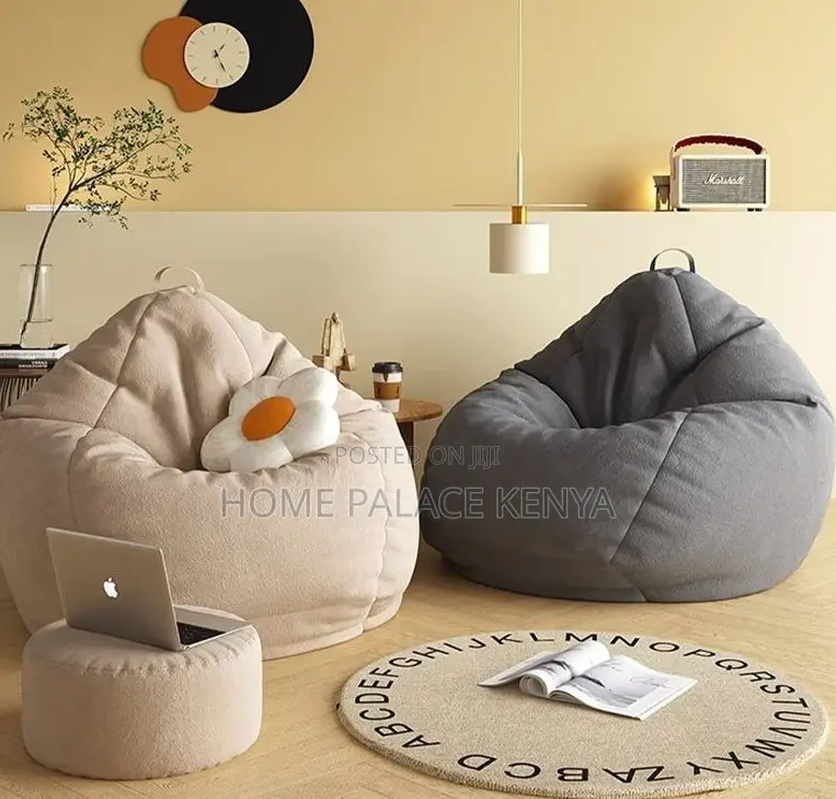 Bean Bag: Large Floor Foam Filled Lounger