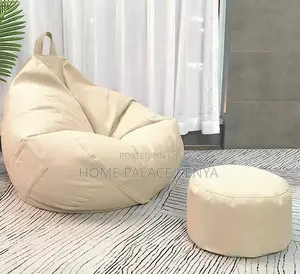 Bean Bag: Large Floor Foam Filled Lounger
