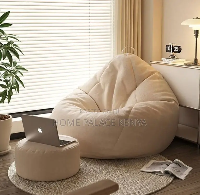 Bean Bag: Large Floor Foam Filled Lounger
