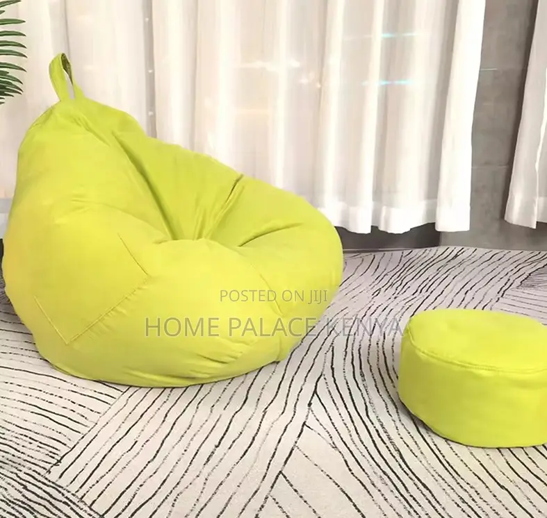 Bean Bag: Large Floor Foam Filled Lounger