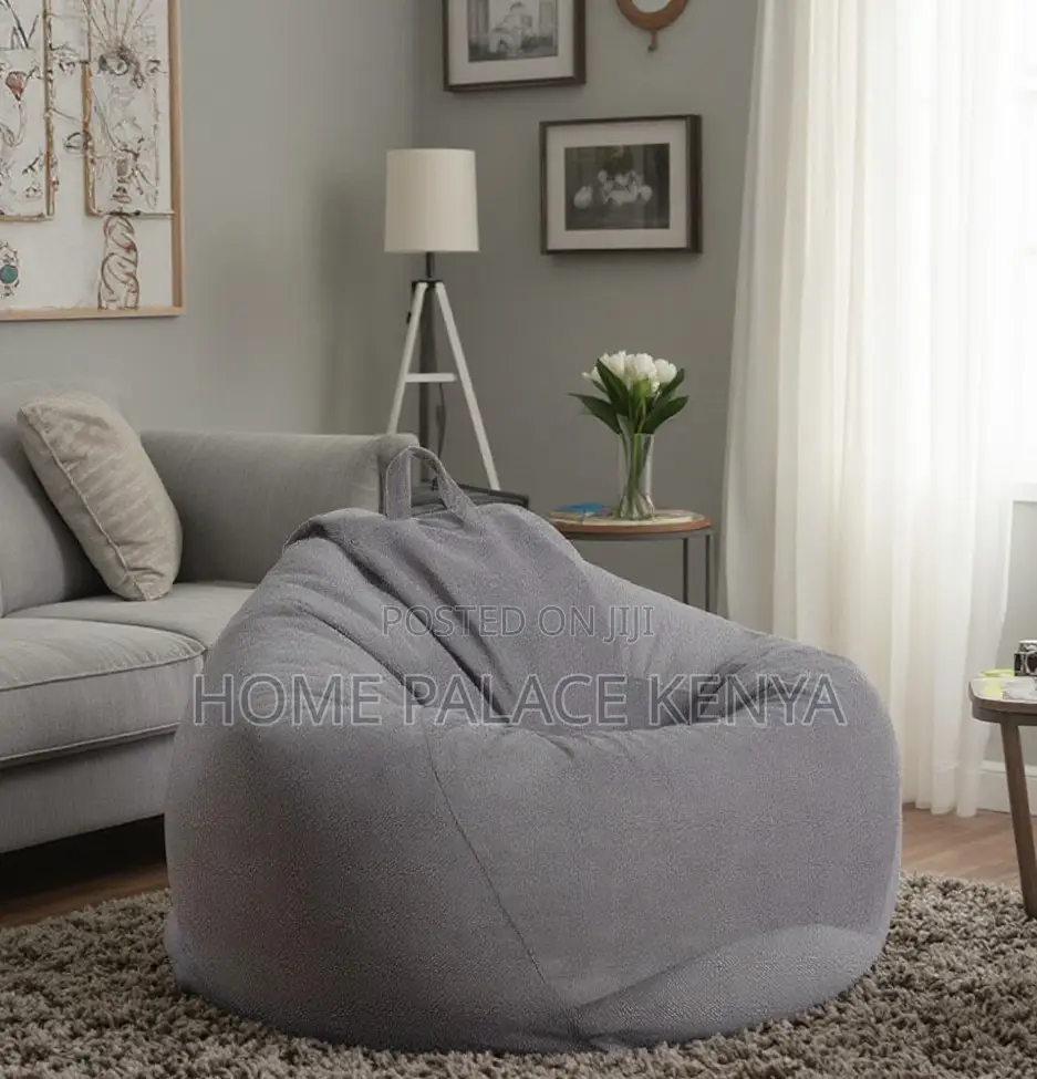 Bean Bag: Large Floor Foam Filled Lounger