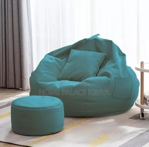 Bean Bag: Large Floor Foam Filled Lounger
