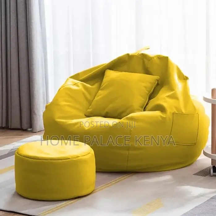 Bean Bag: Large Floor Foam Filled Lounger