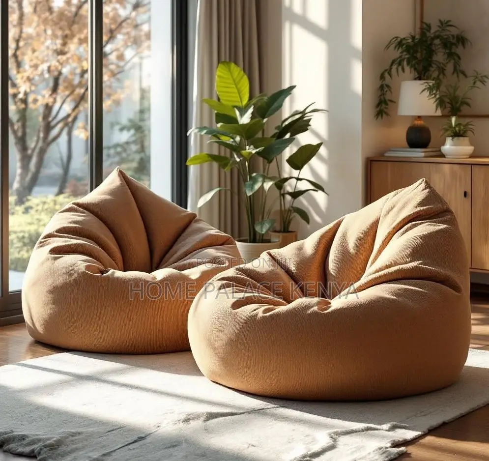 Bean Bag: Large Floor Foam Filled Lounger