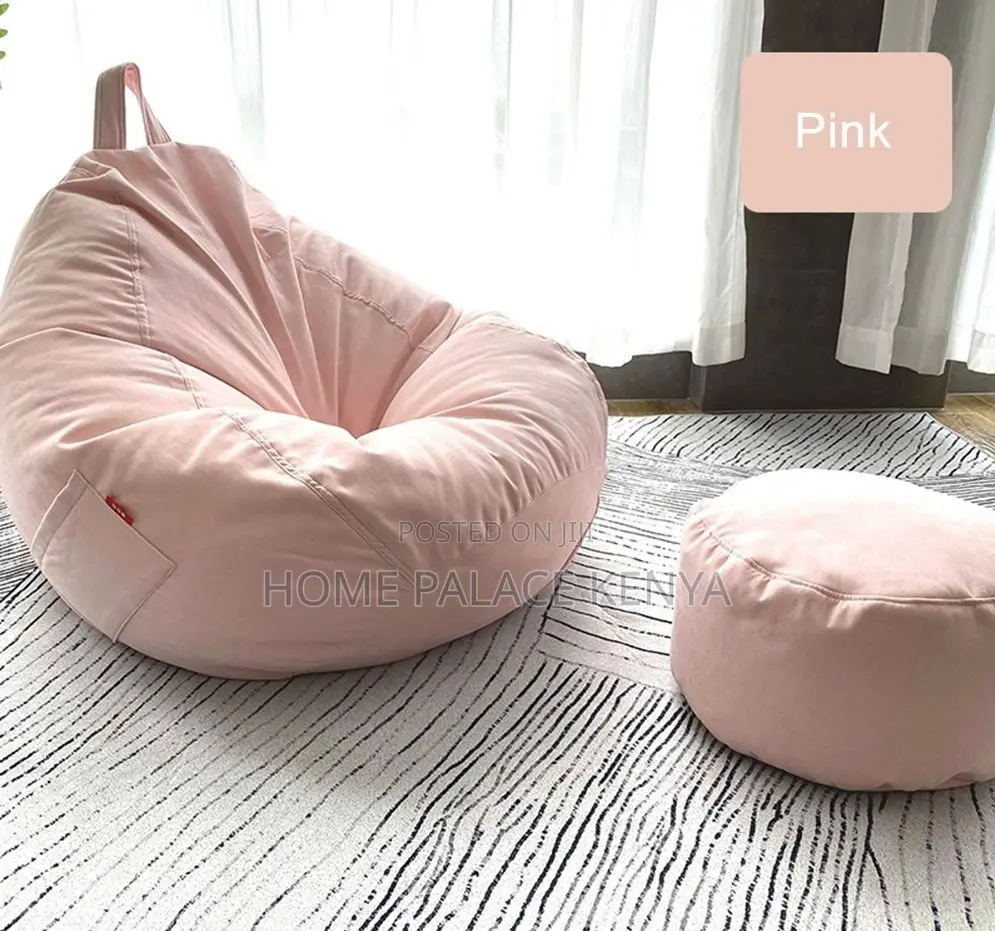 Bean Bag: Large Floor Foam Filled Lounger