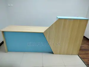 Office Desk : F4 Custom Modern 2.4-meter Reception Counter Desk