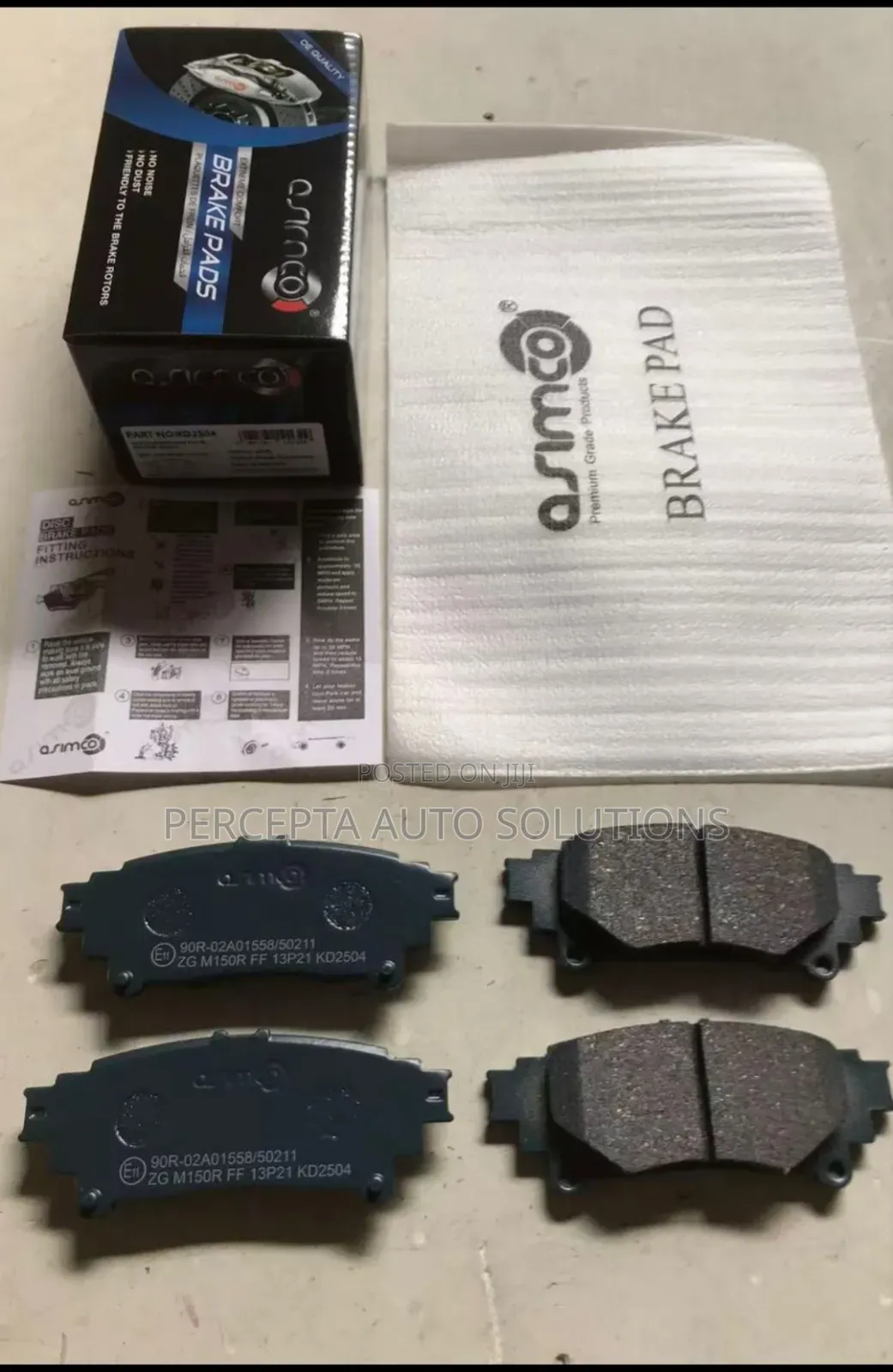 Harrier New, Lexus Rx270/350/450h, Nx200/300 Front Brake Pads Kd2504