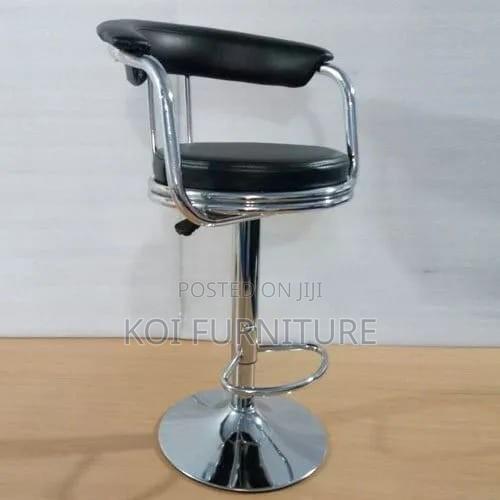 Barstool : Modern Leather Studio Swivel Barstool