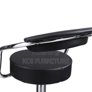 Barstool : Modern Leather Studio Swivel Barstool
