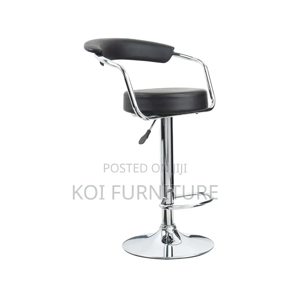 Barstool : Modern Leather Studio Swivel Barstool