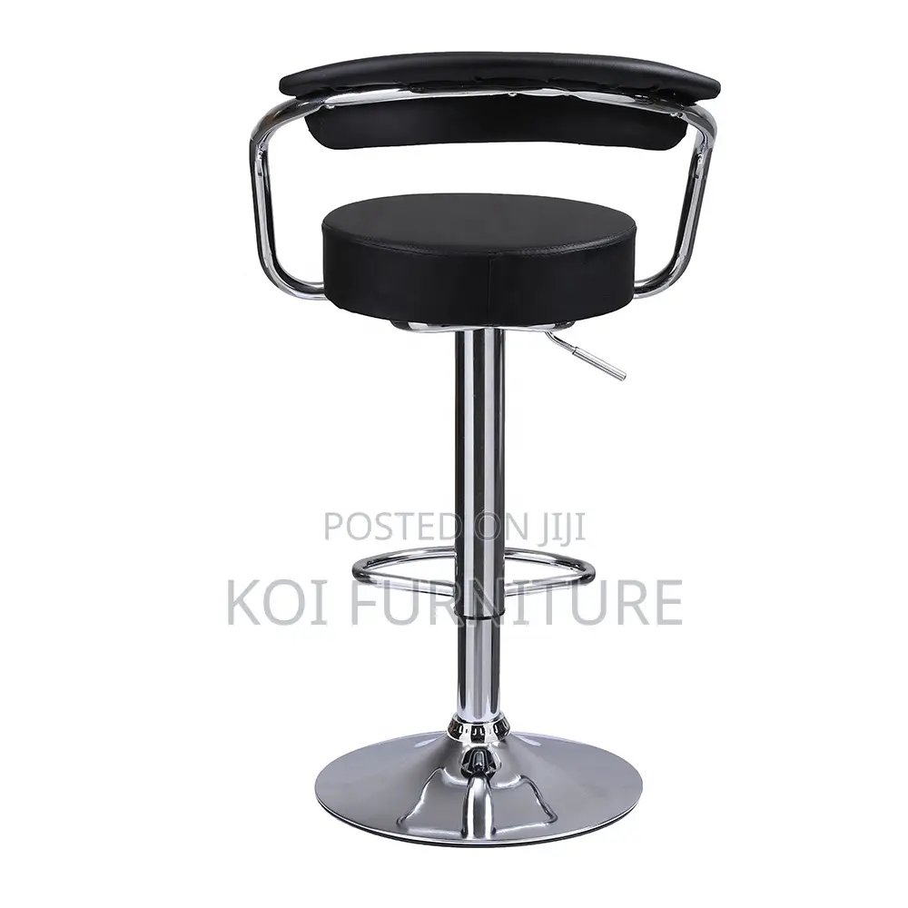 Barstool : Modern Leather Studio Swivel Barstool