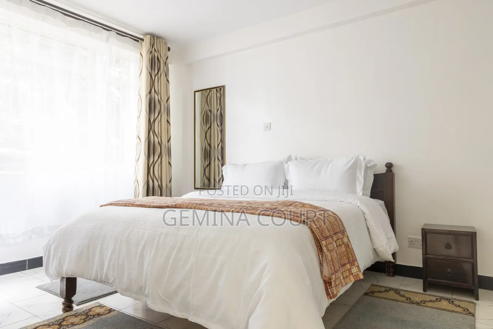 Furnished 3bdrm Apartment in Gemina Court, Hurlingham for rent