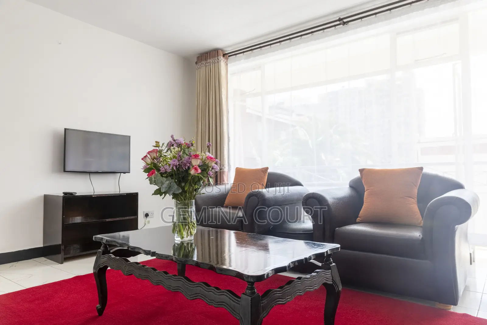 Furnished 3bdrm Apartment in Gemina Court, Hurlingham for rent