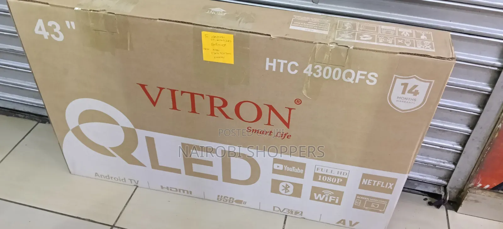 Vitron 43" Qled Htc4300qf