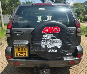 Toyota Land Cruiser Prado 2007 Gray
