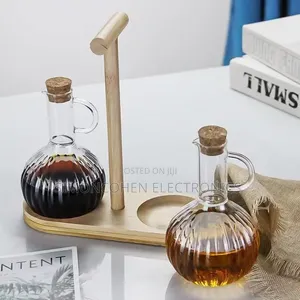 Glass Oil Dispenser Set