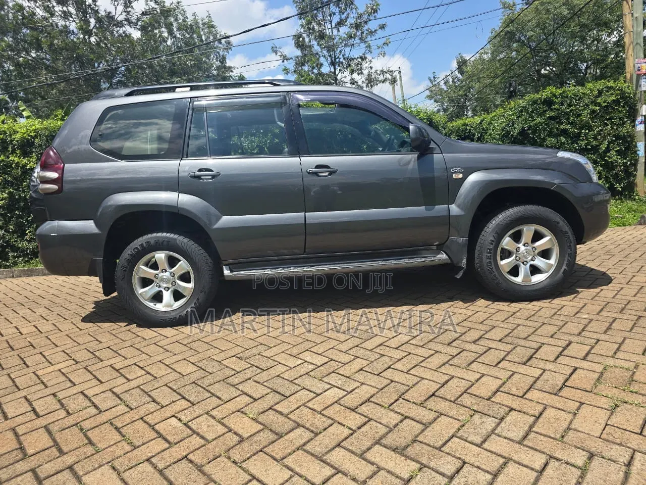 Toyota Land Cruiser Prado 2007 Gray