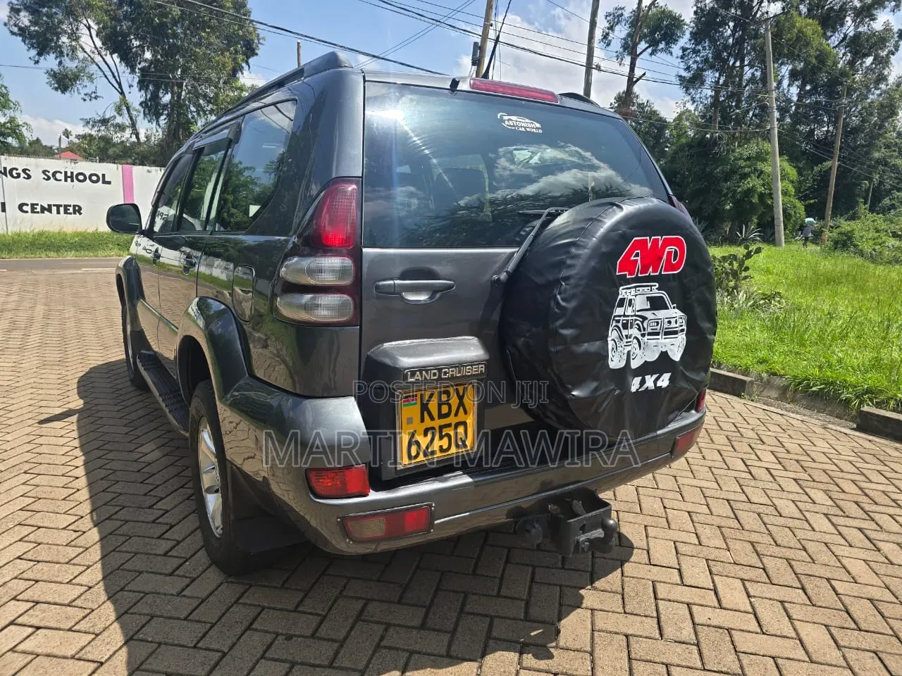 Toyota Land Cruiser Prado 2007 Gray