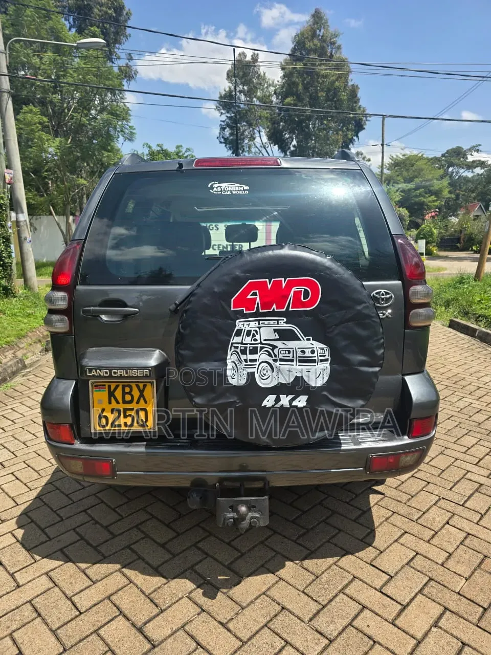 Toyota Land Cruiser Prado 2007 Gray