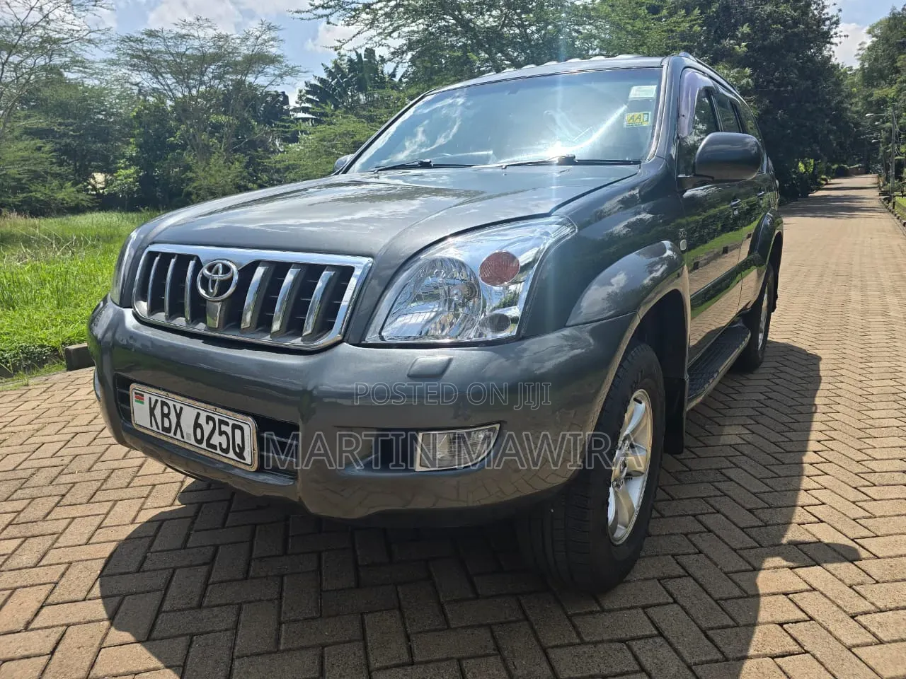 Toyota Land Cruiser Prado 2007 Gray