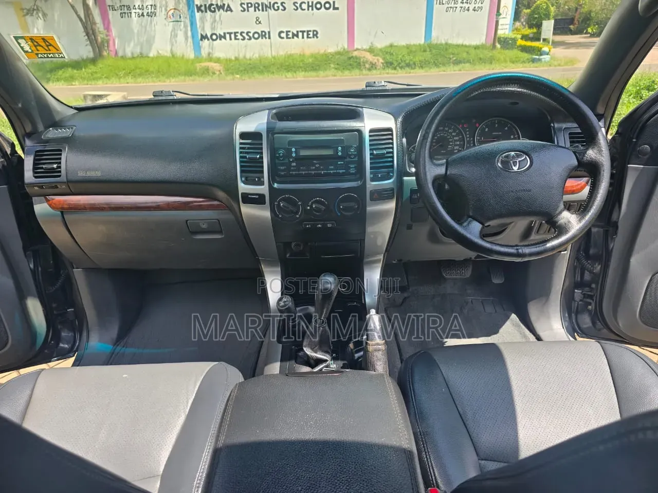 Toyota Land Cruiser Prado 2007 Gray