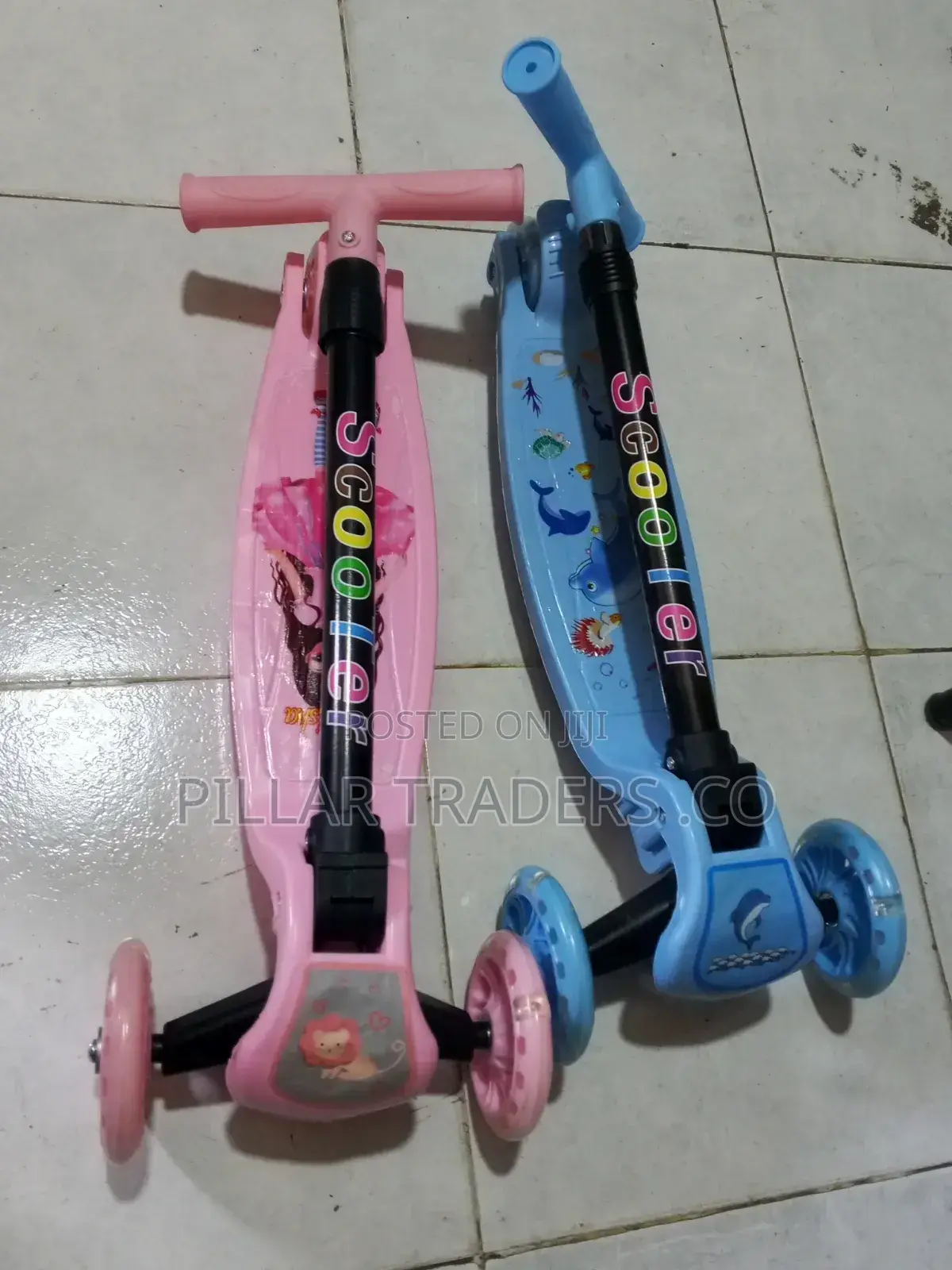Kids 3-Wheel Scooter for Boys Girls