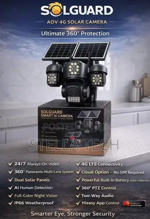 Solguard Solar Camera Advantage • Aov 4g Solar Camera