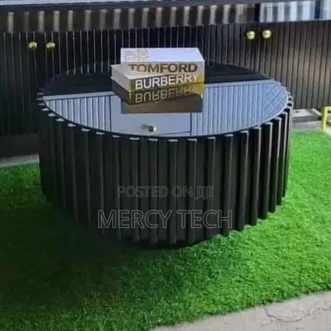 Executive Modern Round Coffee Table - main view