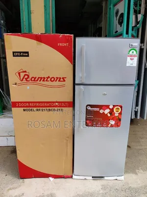 Ramtons Fridge Double Fridge 213litres Rf217