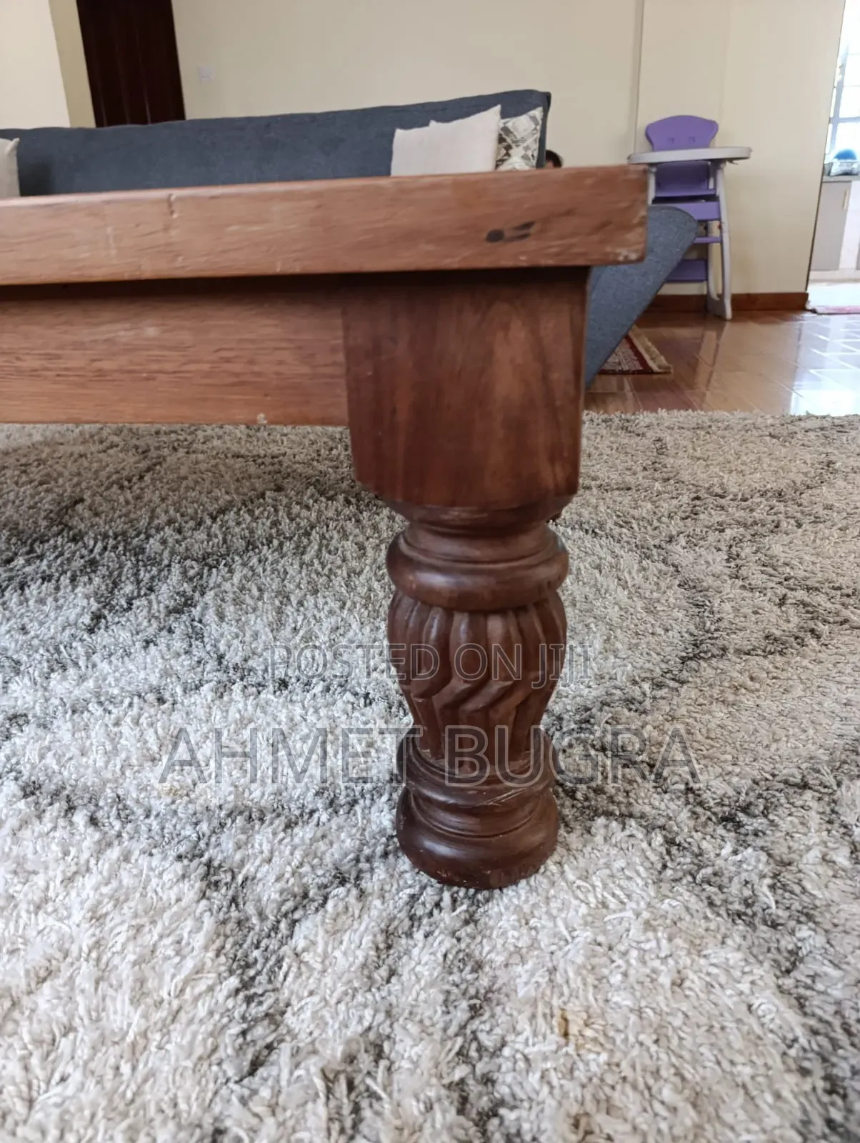 Mvule Antique Coffee Table