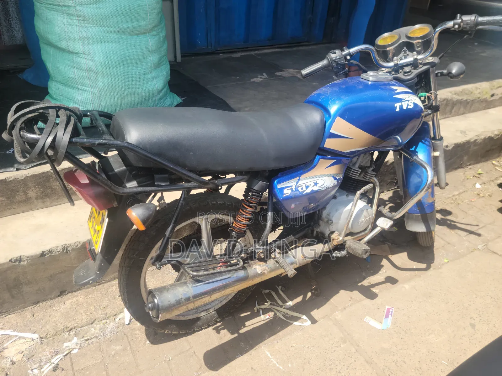 TVS XL 100 2021 Blue