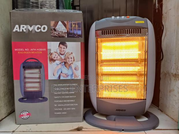 Armco 3bar Halogen Heater With 3 Power Setting