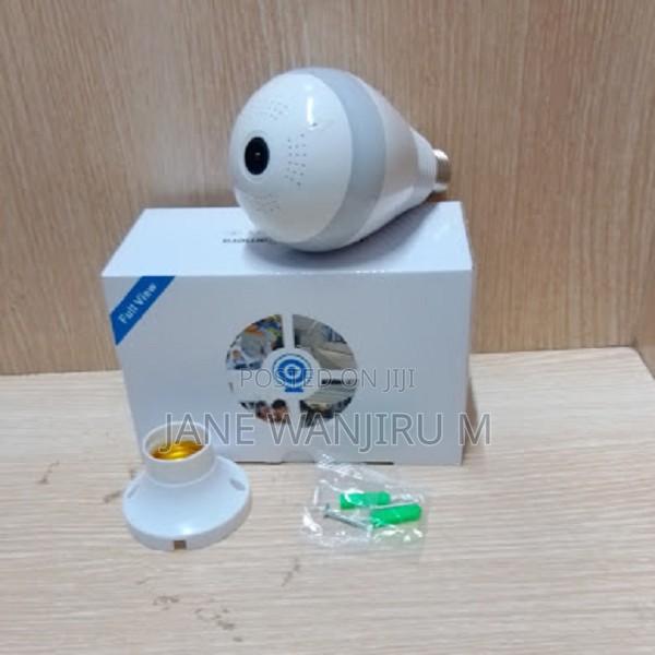V380 Full Color Night Vision Bulb Camera - main view