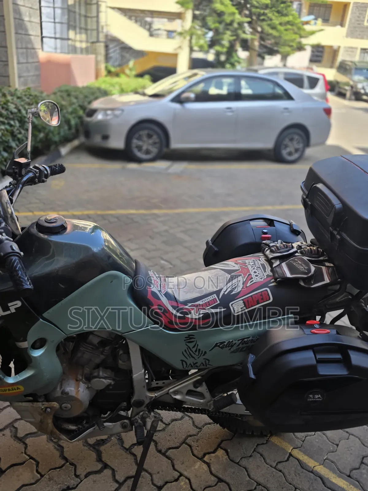 Honda Transalp XL600V 2000 Green