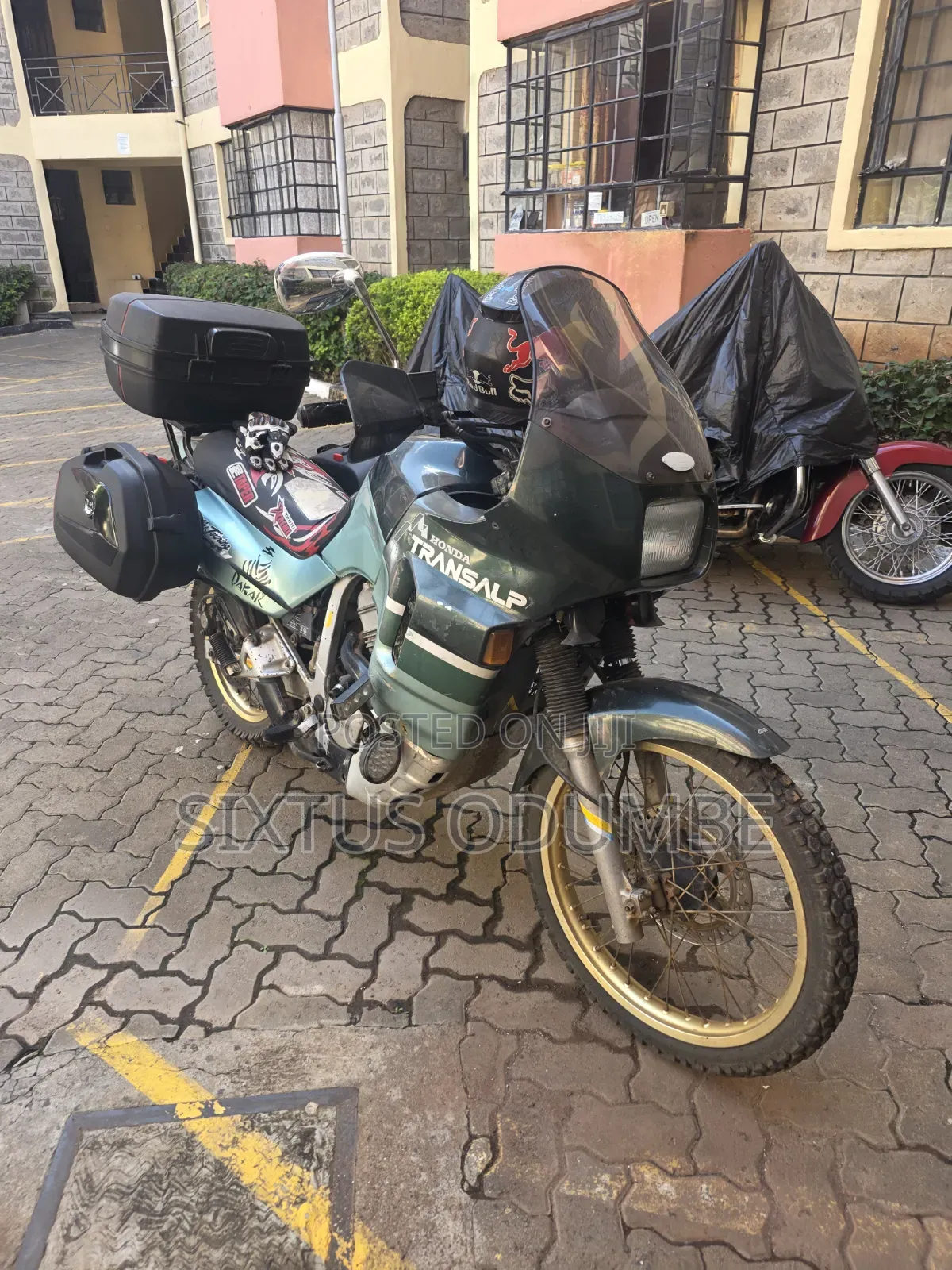 Honda Transalp XL600V 2000 Green