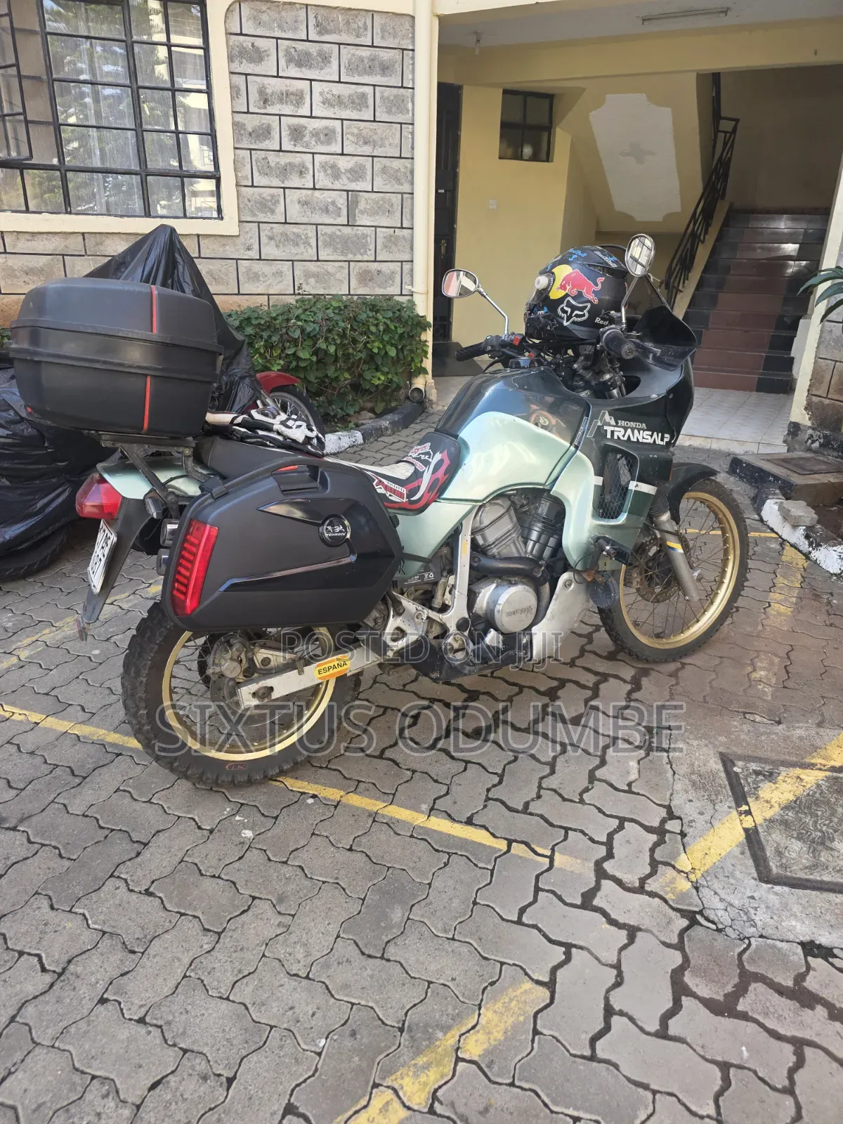 Honda Transalp XL600V 2000 Green