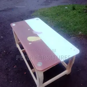 White and Brown Wood Table