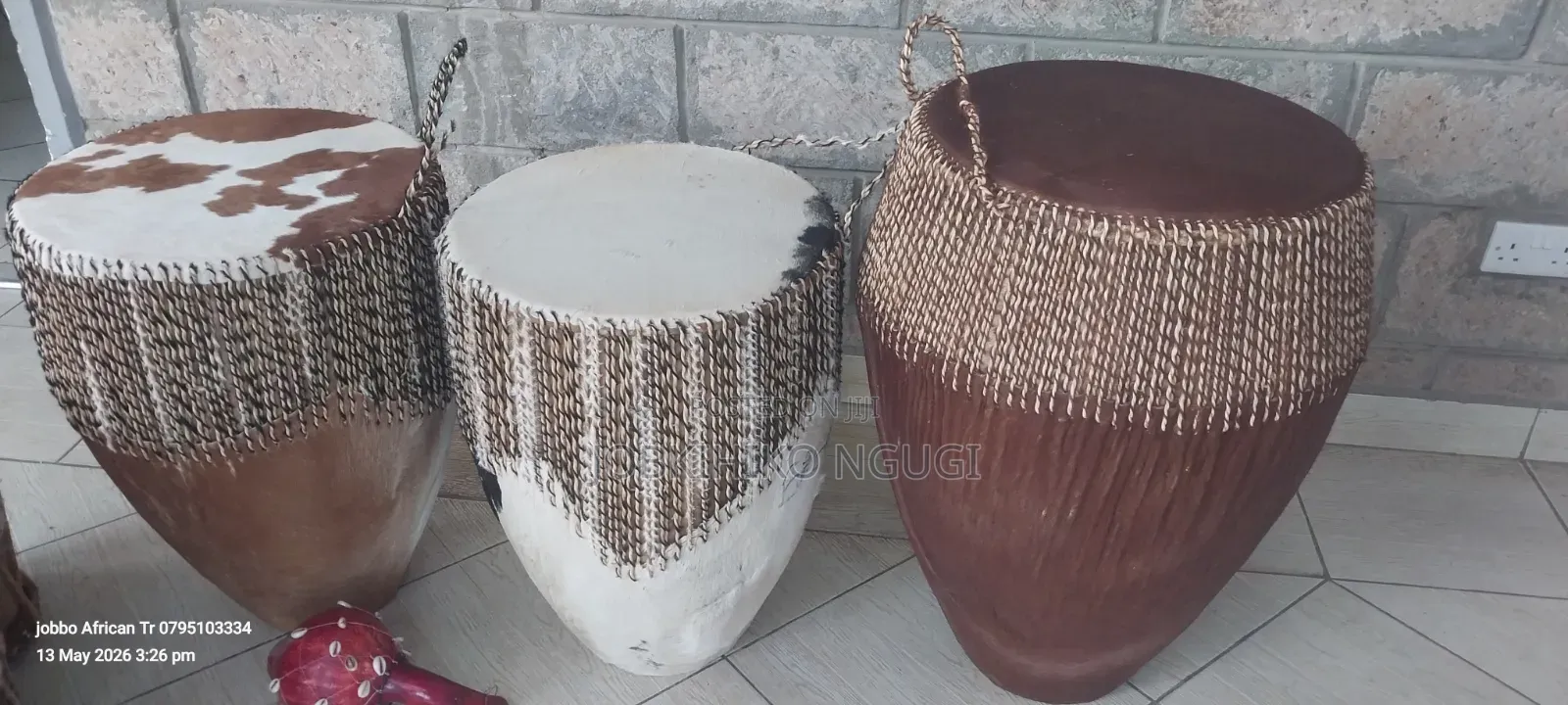 Professional African Djembe Drums for Sale