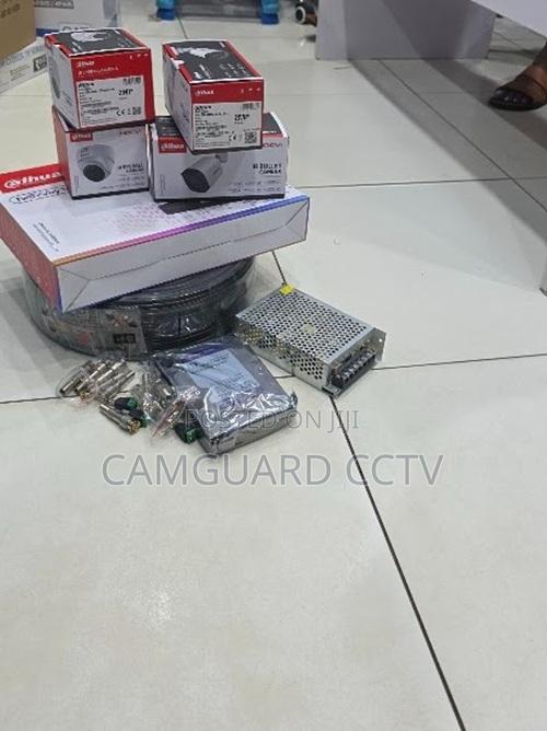 Dahua Complete Surveillance Kit With Dvr, HDD 4 Cameras