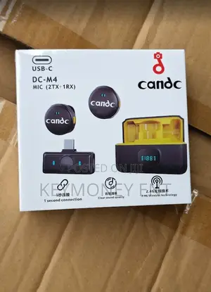 Candc Dual Wireless Clip-on Microphone for Type-C Devices – Dc-M4