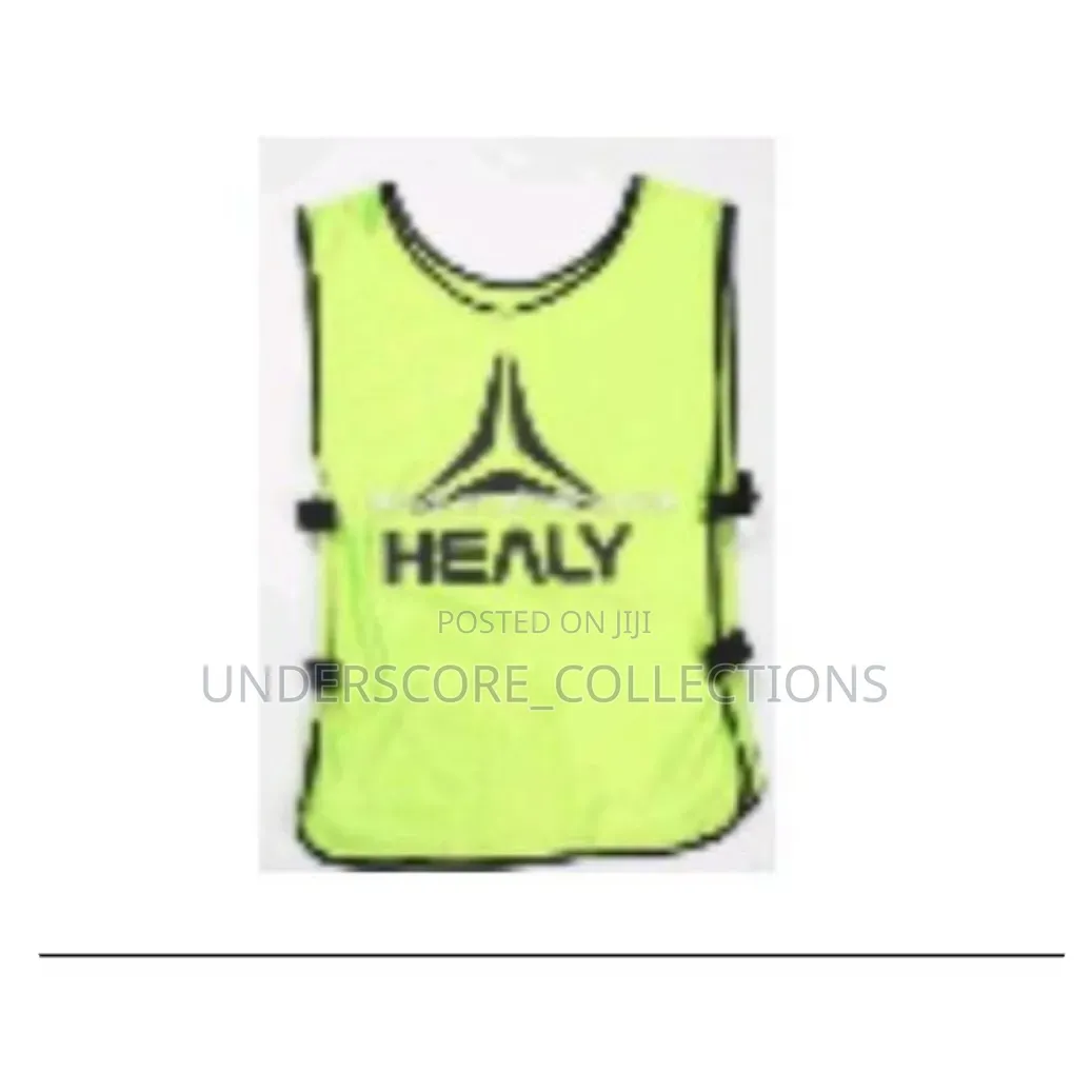 Neon Yellow Guangzhou Healy Apparel Sports Training Bib