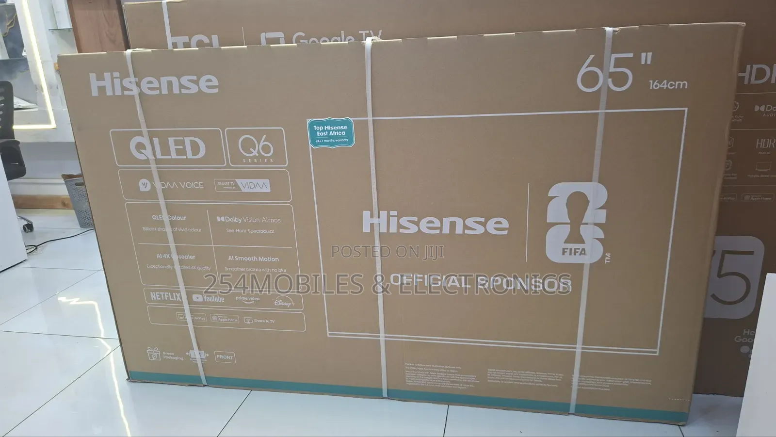 Hisense 65 Inch Qled Smart Tv 65q6q – Stunning Picture and Dolby