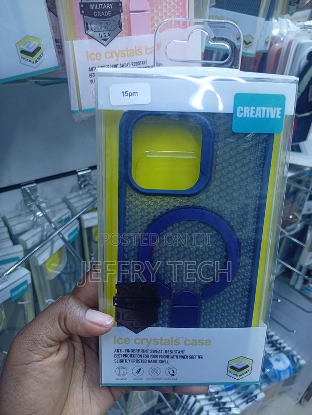 iPhone 15 Pro Max "Anti-Fingerprint," "Sweat-Resistant, Case - main view