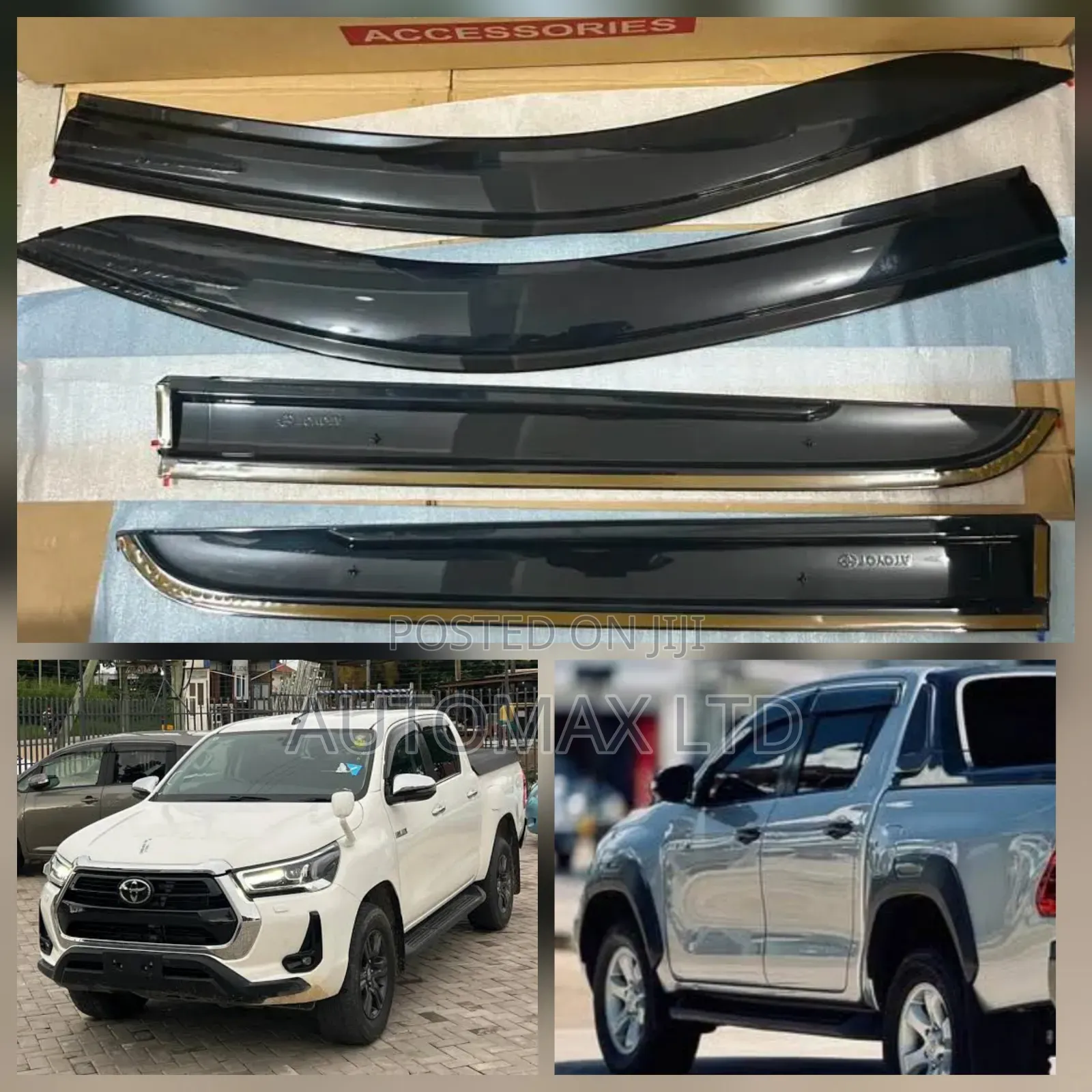 Toyota Hilux Wind Breakers, Yr2015+