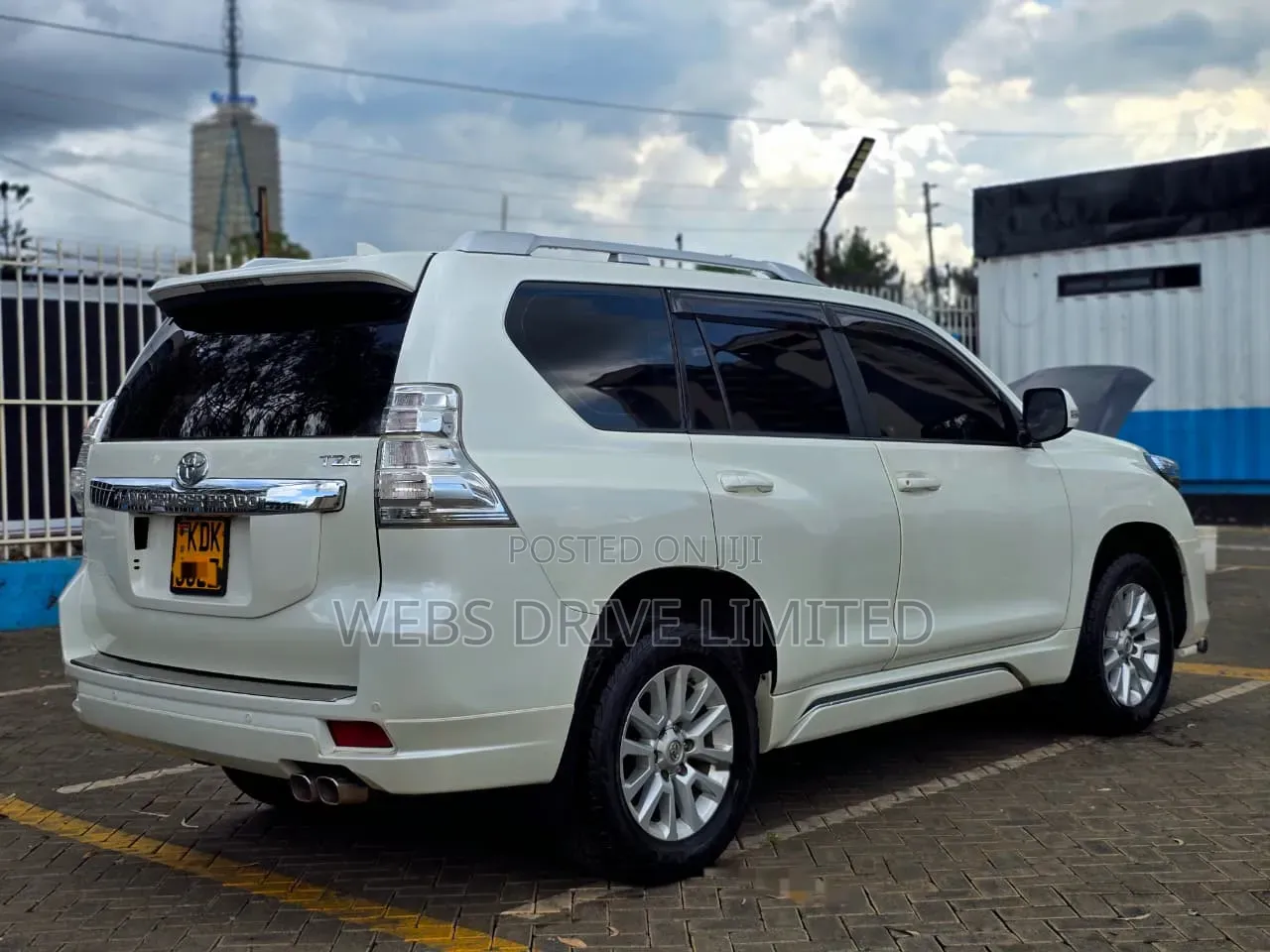 Toyota Land Cruiser Prado 2.8 D-4D 2016 White