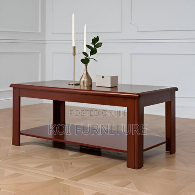 Office Table : 1.2m by 60cm Executive Mahogany Office Coffee Table