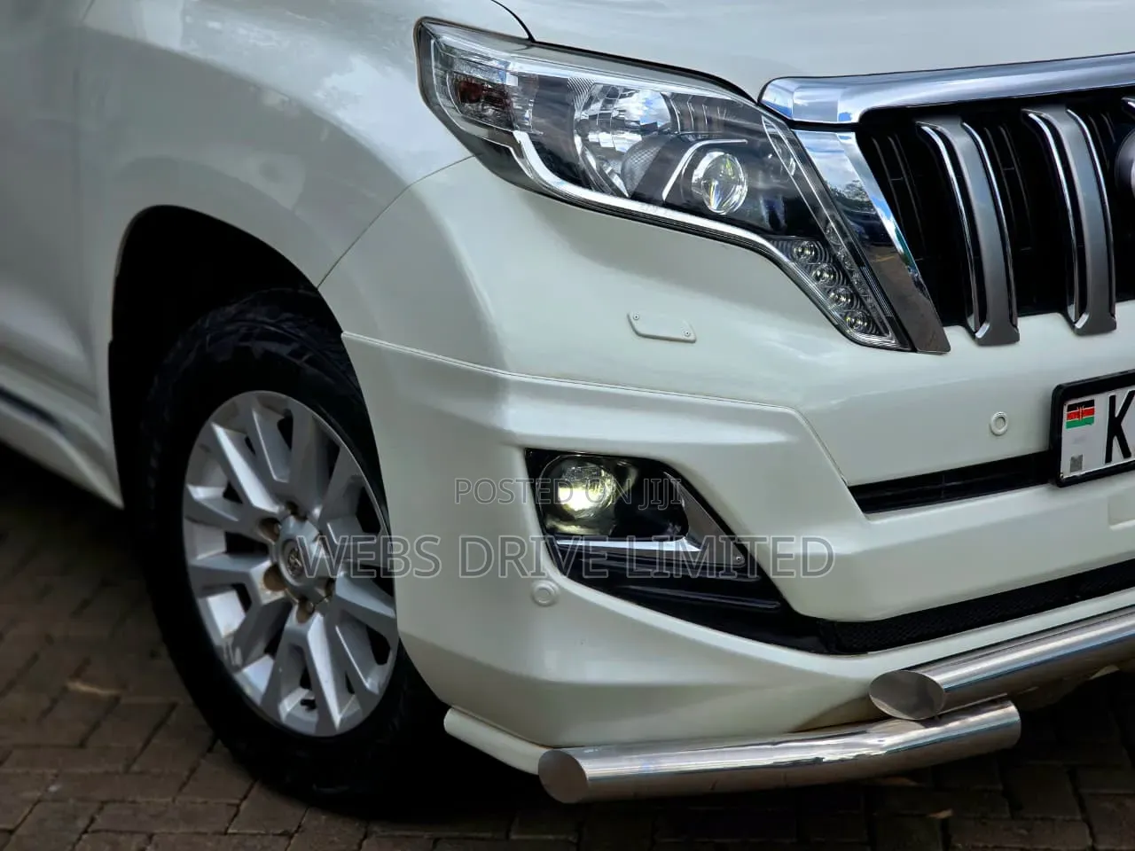 Toyota Land Cruiser Prado 2.8 D-4D 2016 White